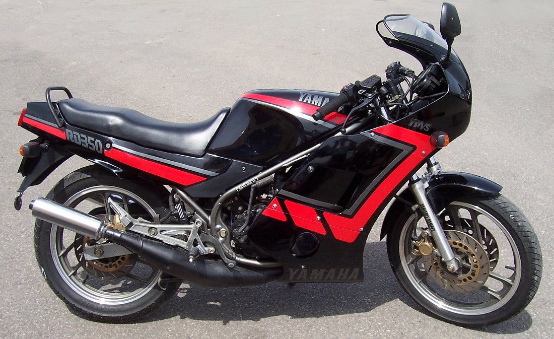 1987 Yamaha RD 350 #8