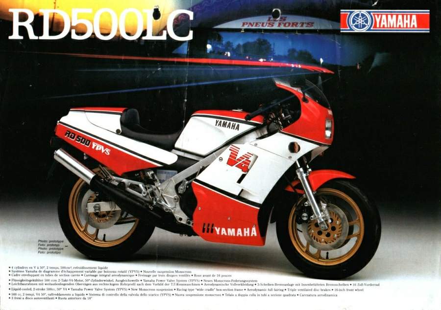 1984 Yamaha RD 500 LC #10