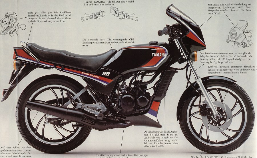 Yamaha RD 80 LC #9