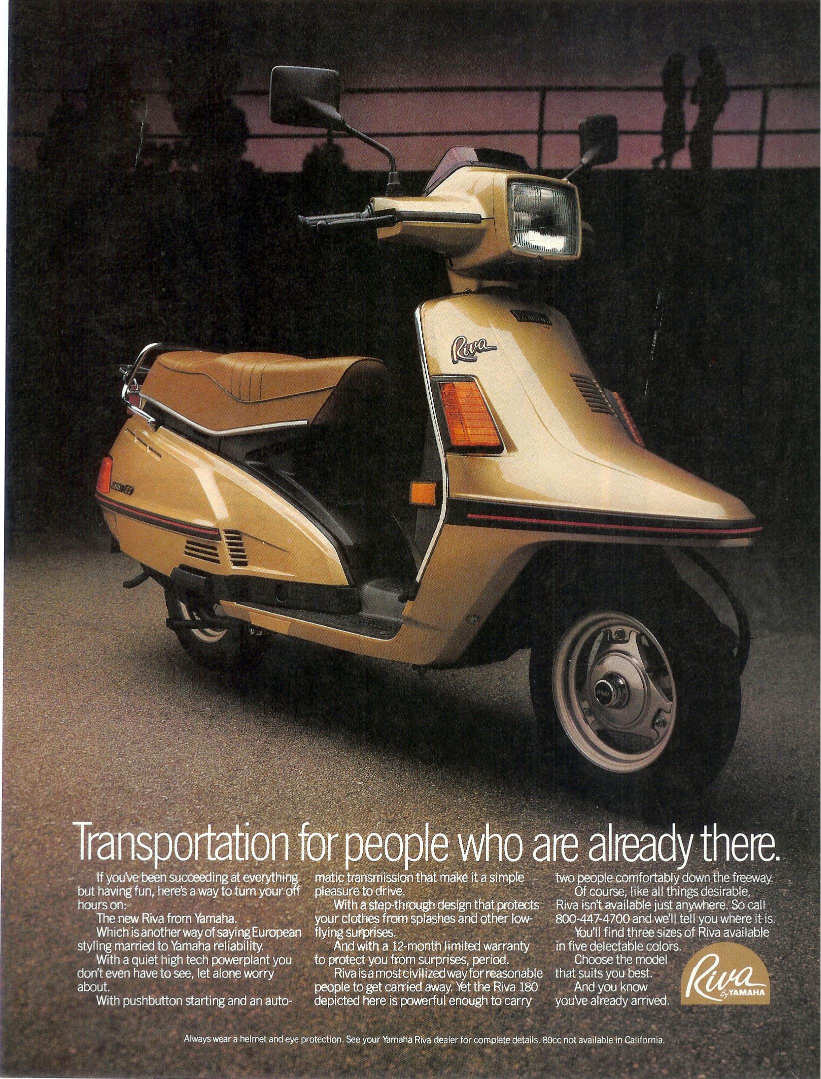1986 Yamaha Riva 200 #7