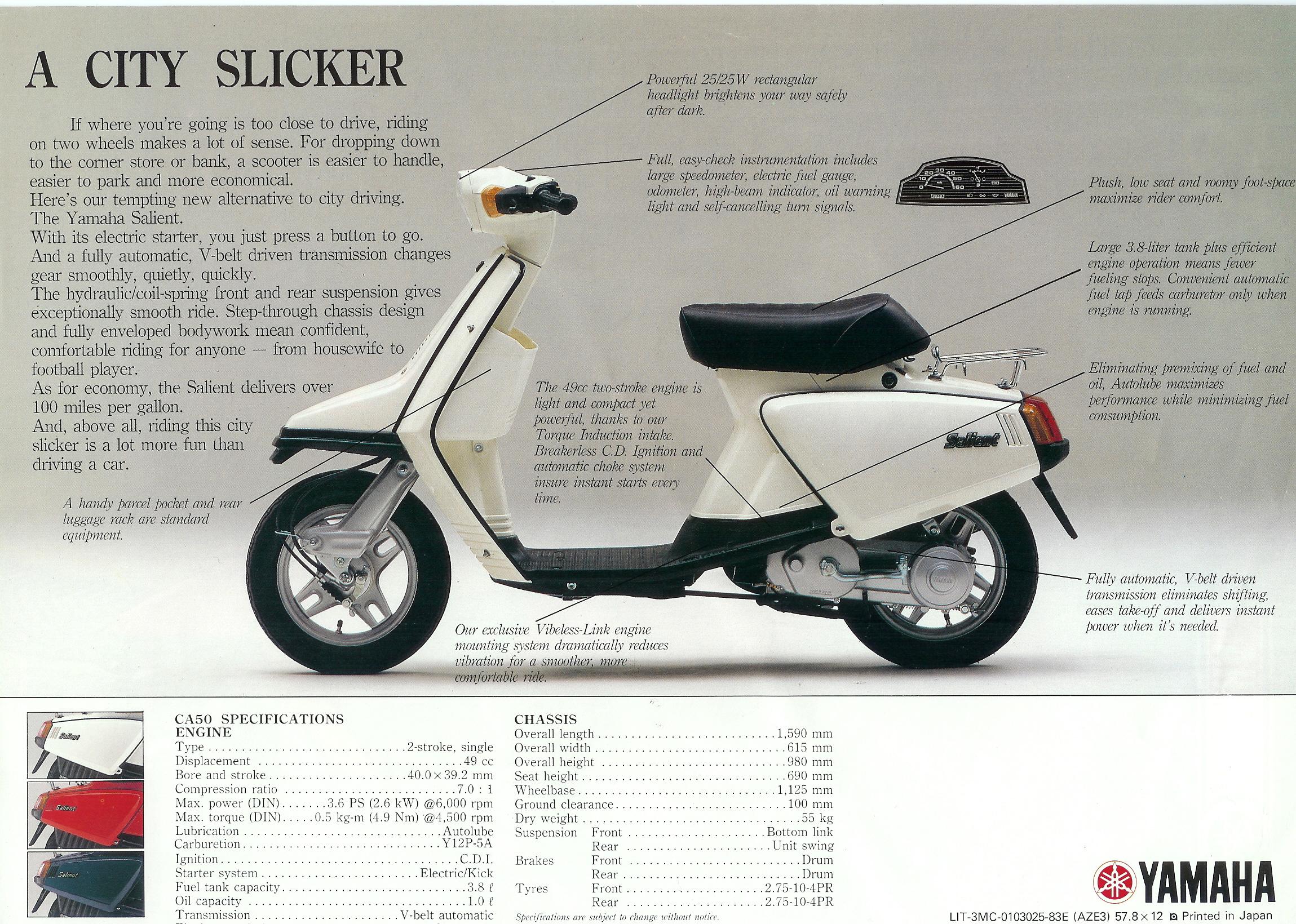 Yamaha Riva 200 #10