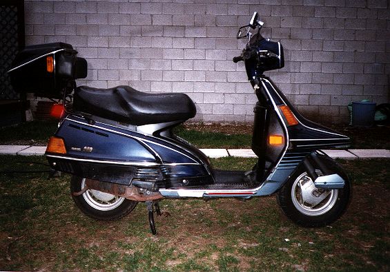 1989 Yamaha Riva 200Z #9