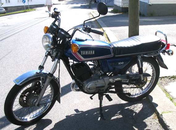 1980 Yamaha RS 100 #7
