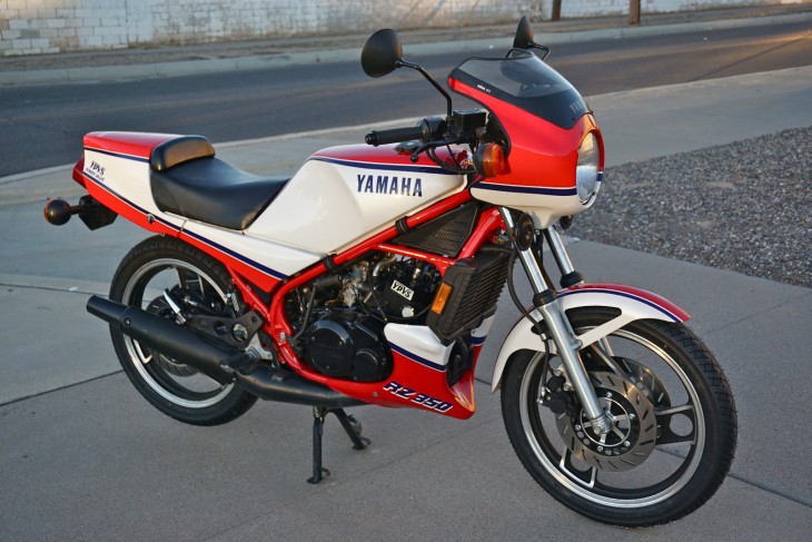 1984 Yamaha RZ 350 #9