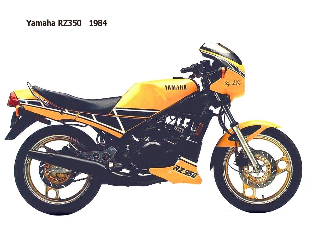 1984 Yamaha RZ 350 #10