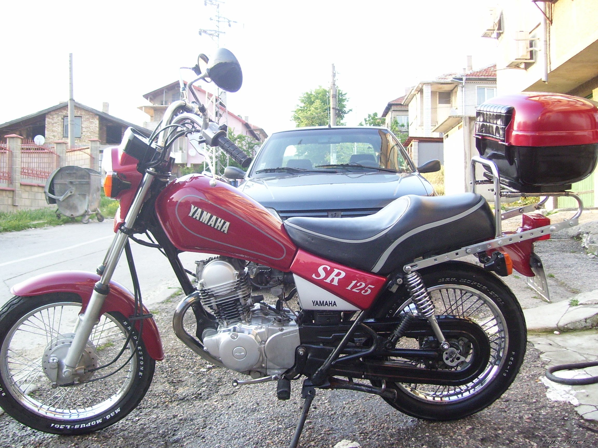 1997 Yamaha SR 125 #9