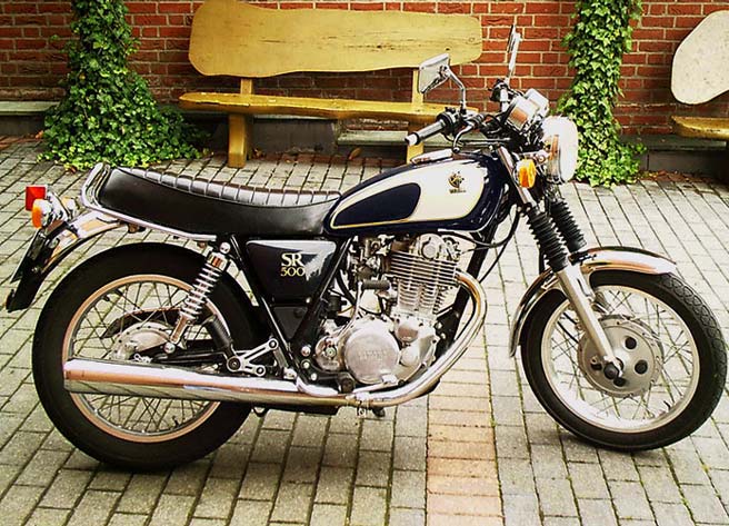 1989 Yamaha SR 500 T #8