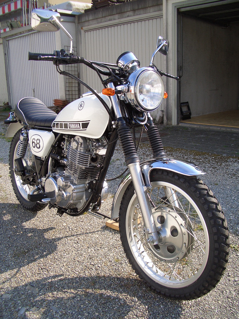 1990 Yamaha SR 500 T #8