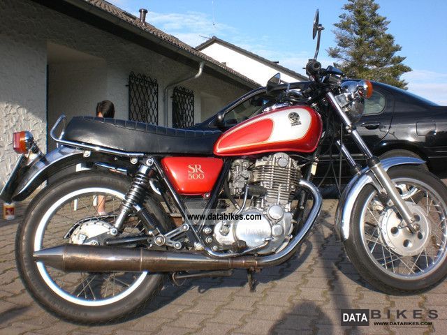 1987 Yamaha SR 500 #8