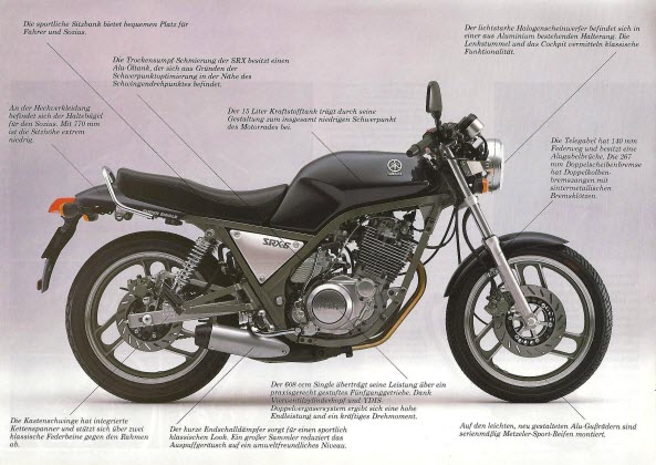 1986 Yamaha SRX 6 #10