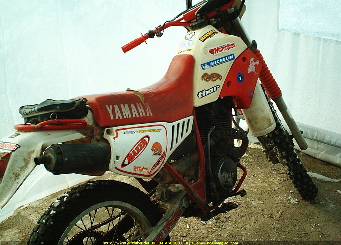 1987 Yamaha TT 225 #10