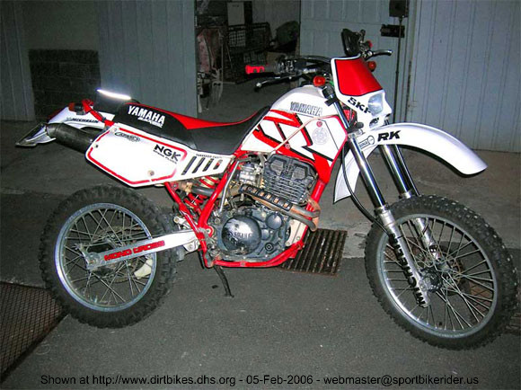 1991 Yamaha TT 350 #7