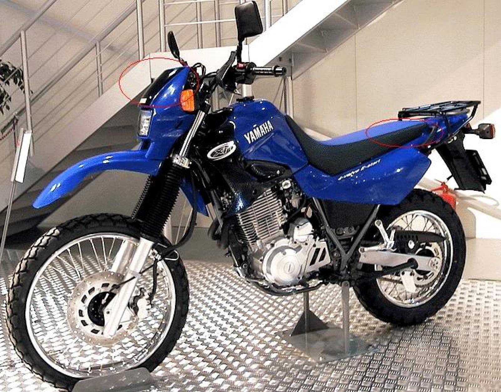 1996 Yamaha TT 600 E #7