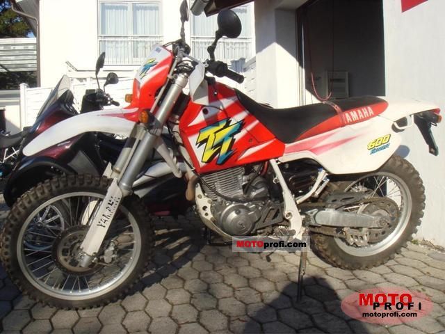 1997 Yamaha TT 600 E #8