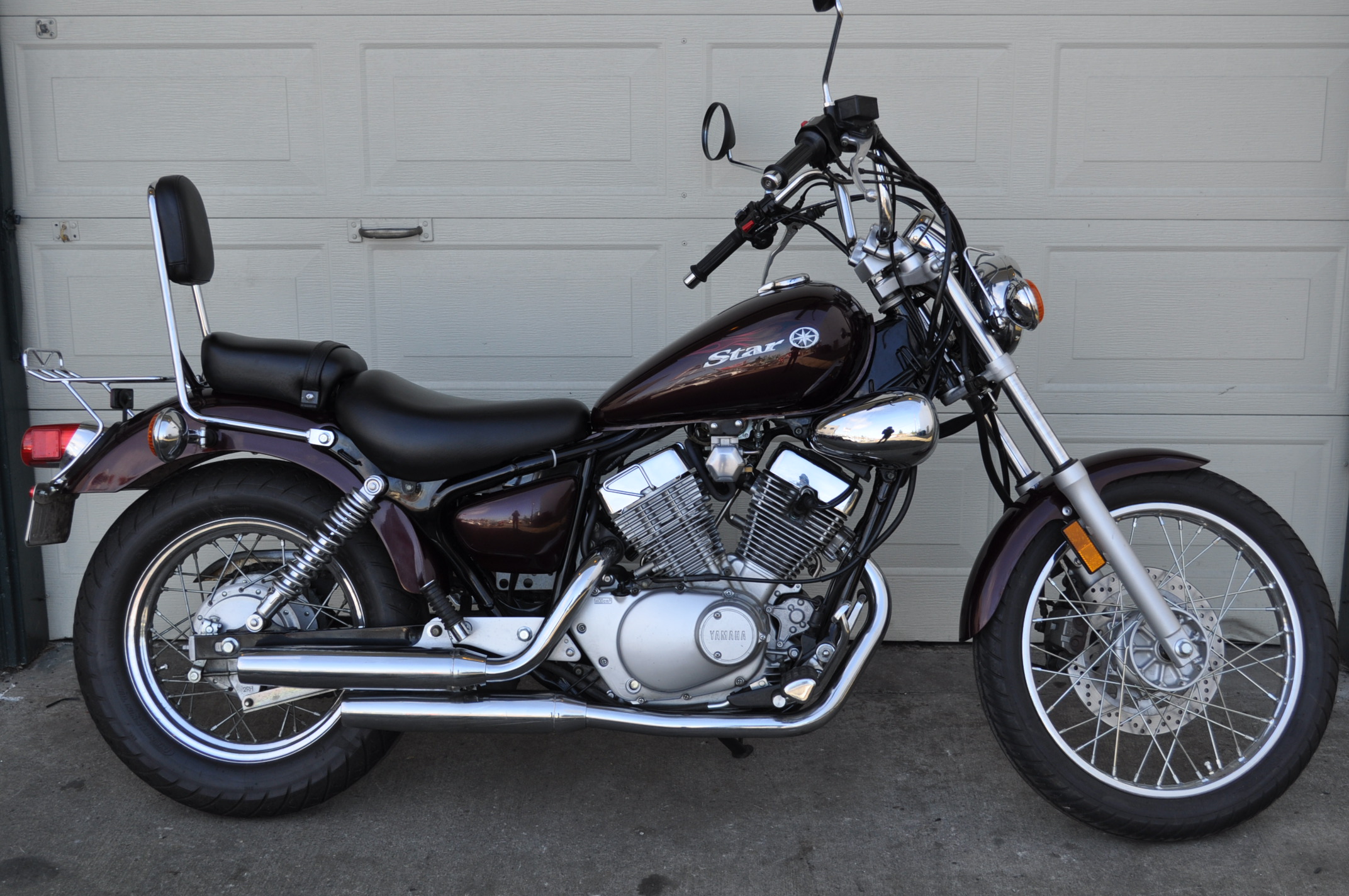 2008 Yamaha V Star 250 #9