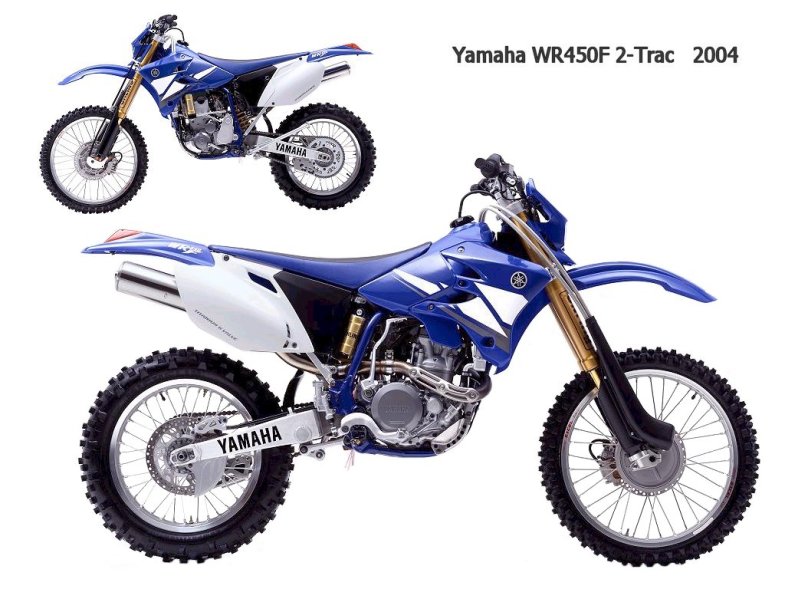 2004 Yamaha WR450 F 2TRAC #9