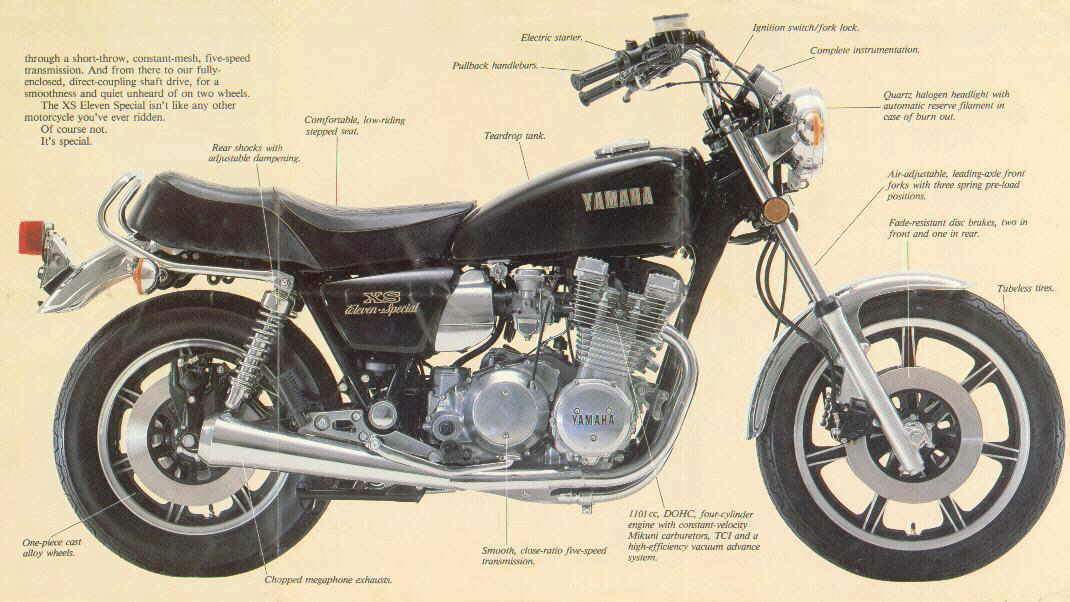 1981 Yamaha XS 1100 #9