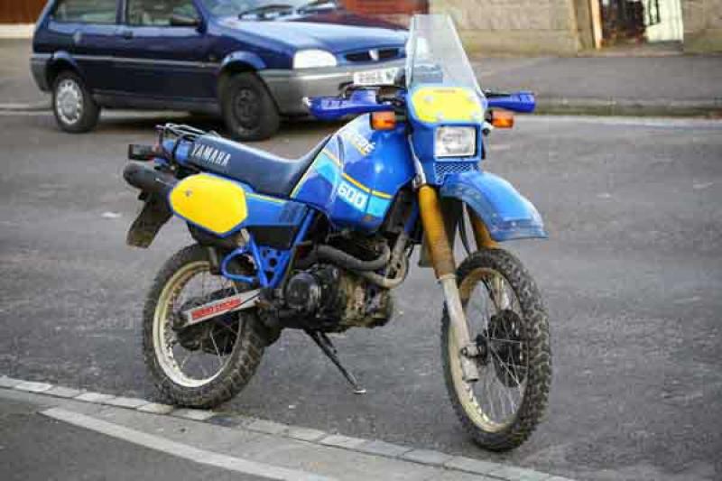 1986 Yamaha XT 350 (reduced effect) #9
