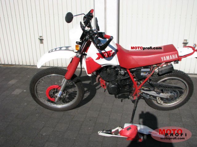 1989 Yamaha XT 350 (reduced effect) #8