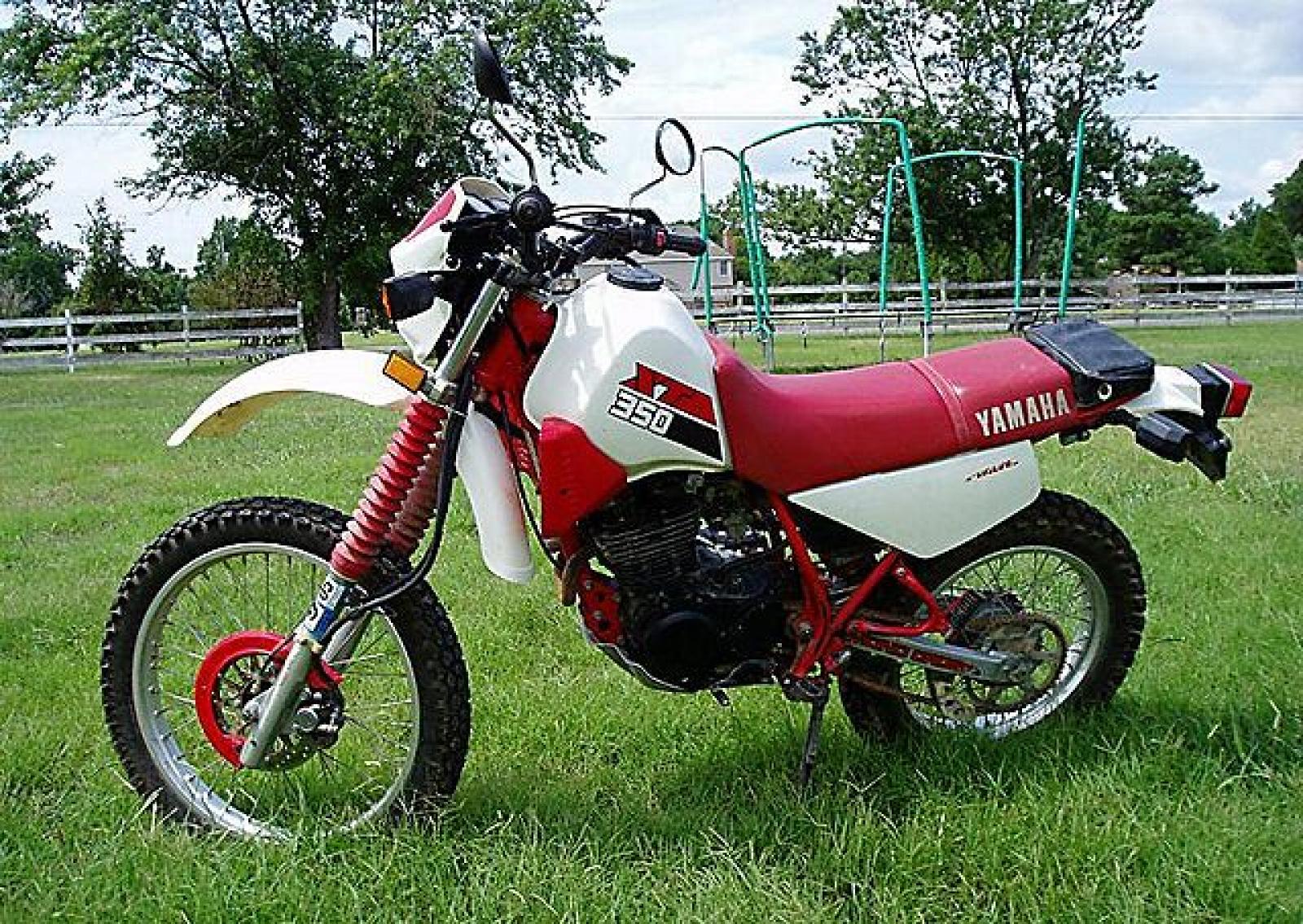 1989 Yamaha XT 350 (reduced effect) #9