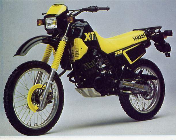 1985 Yamaha XT 350 #8