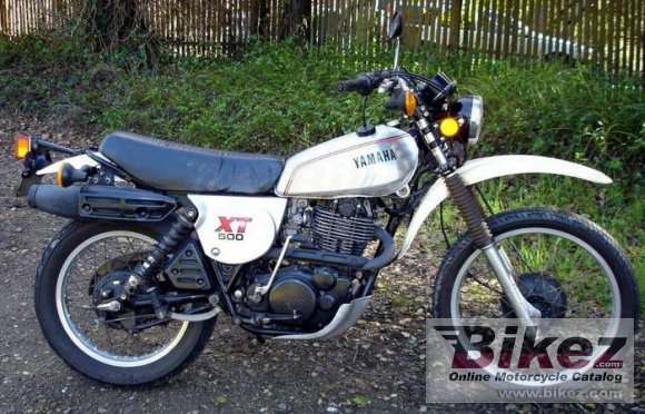 1980 Yamaha XT 500 #9