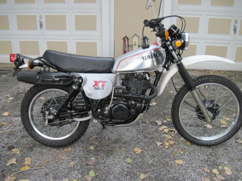 1981 Yamaha XT 500 #8