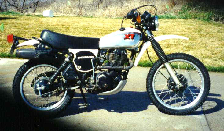1985 Yamaha XT 500 #10