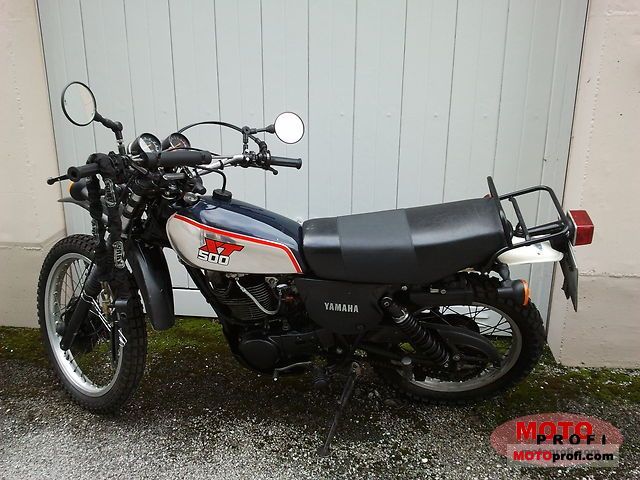 1986 Yamaha XT 500 #8