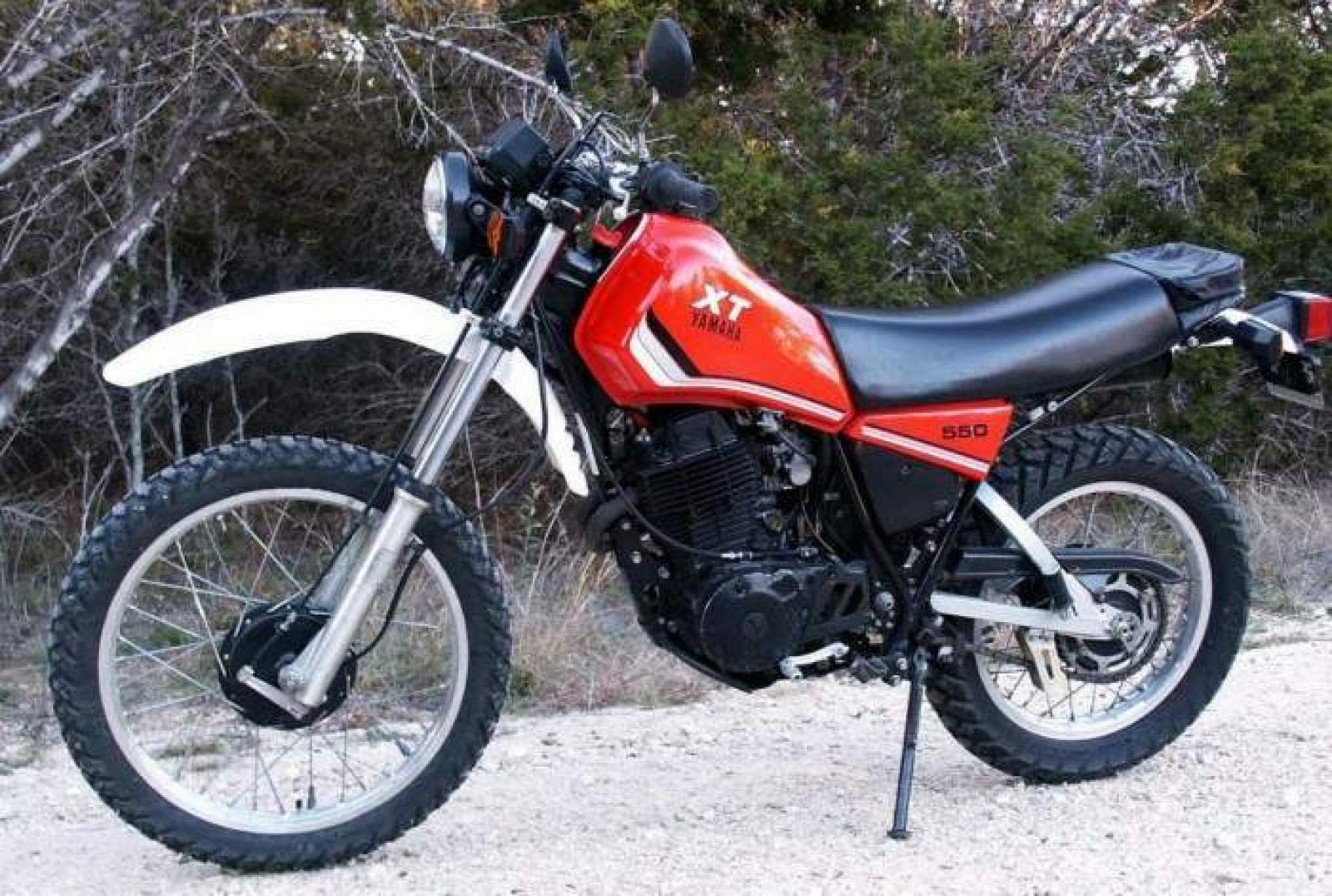 1982 Yamaha XT 550 (reduced effect) #7