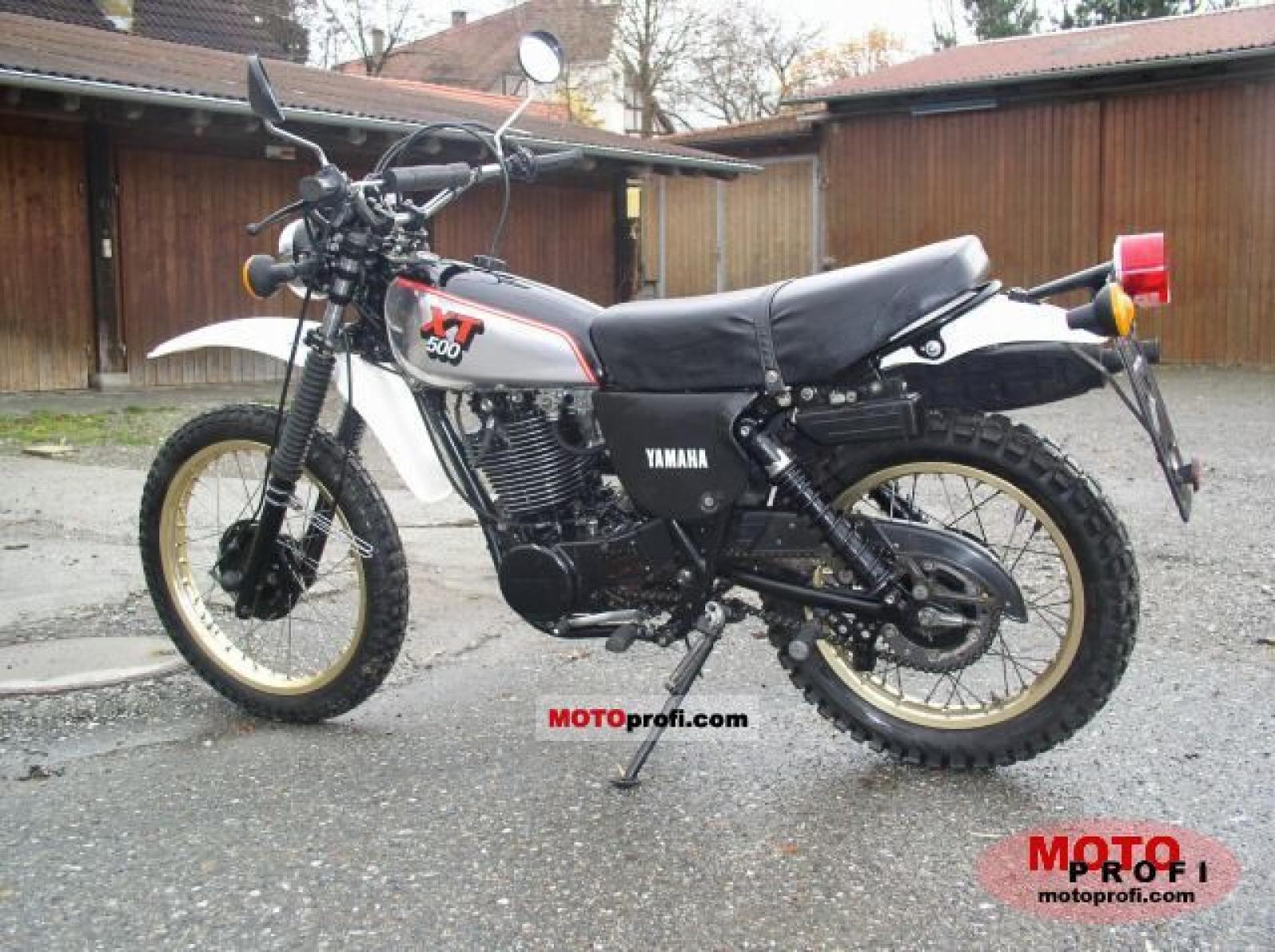 1982 Yamaha XT 550 (reduced effect) #10
