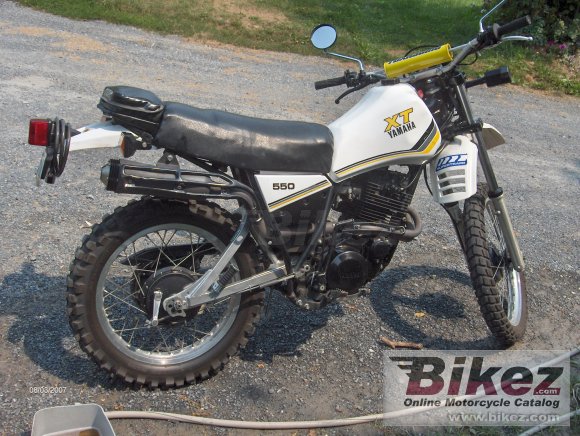1983 Yamaha XT 550 #9