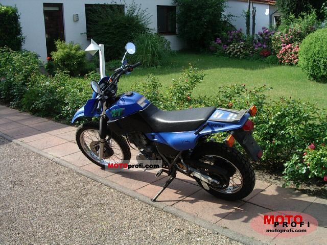 1991 Yamaha XT 600 K (reduced effect) #8