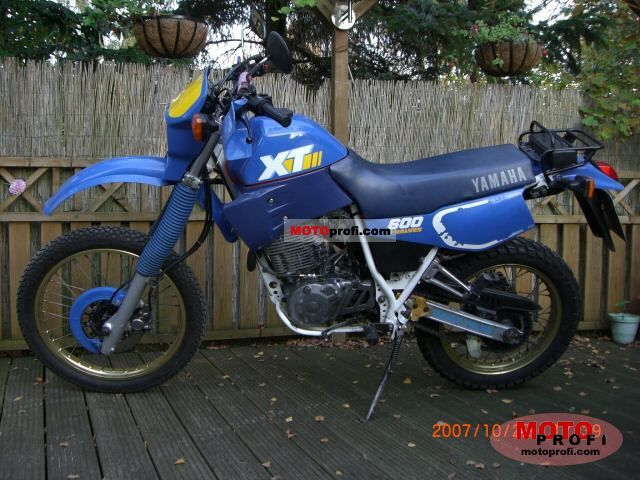 1984 Yamaha XT 600 (reduced effect) #10