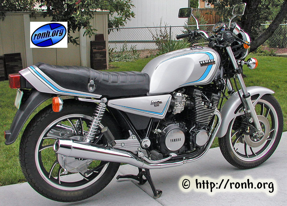 1982 Yamaha XZ 550 (reduced effect) #9