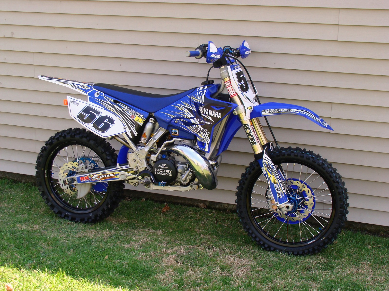 2005 Yamaha YZ 250 #8