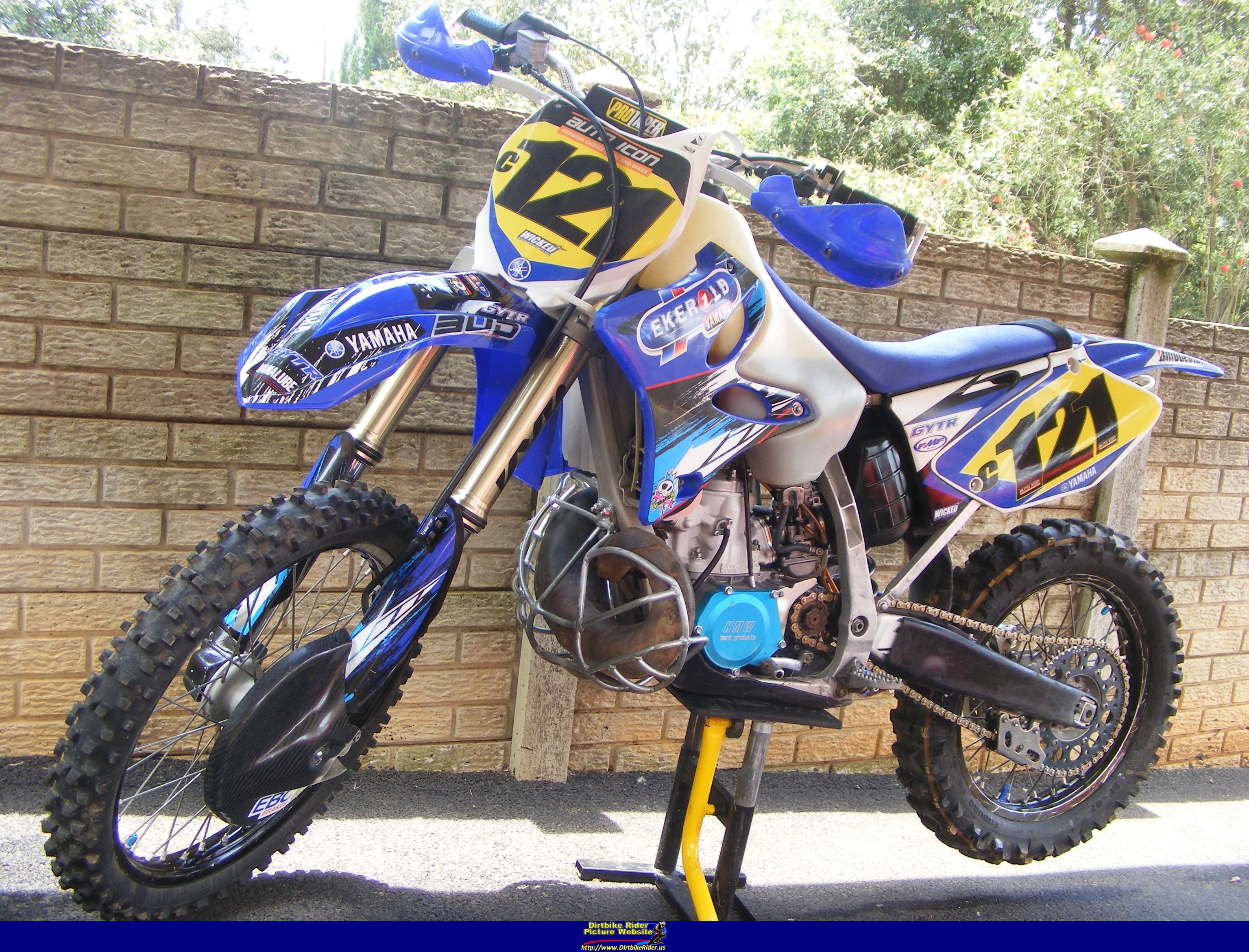 Yamaha YZ салатовый