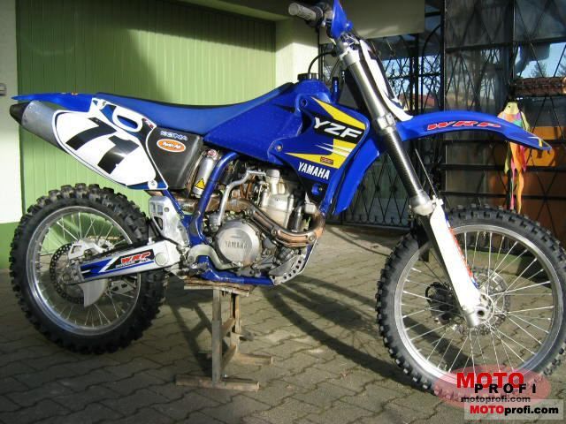 2002 Yamaha YZ 426 F #8