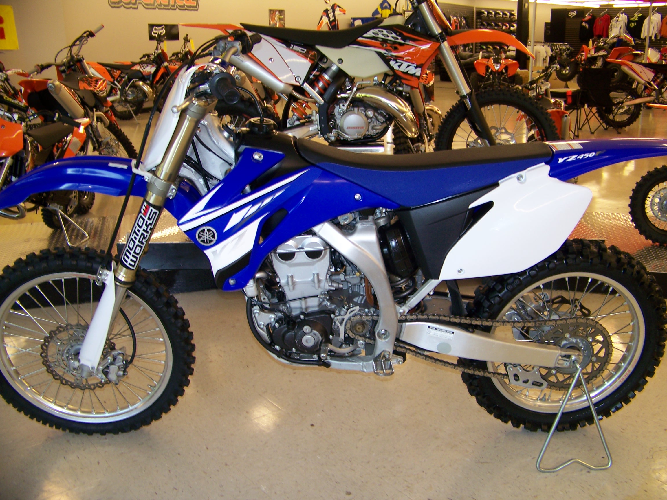 2008 Yamaha YZ 450 F #7