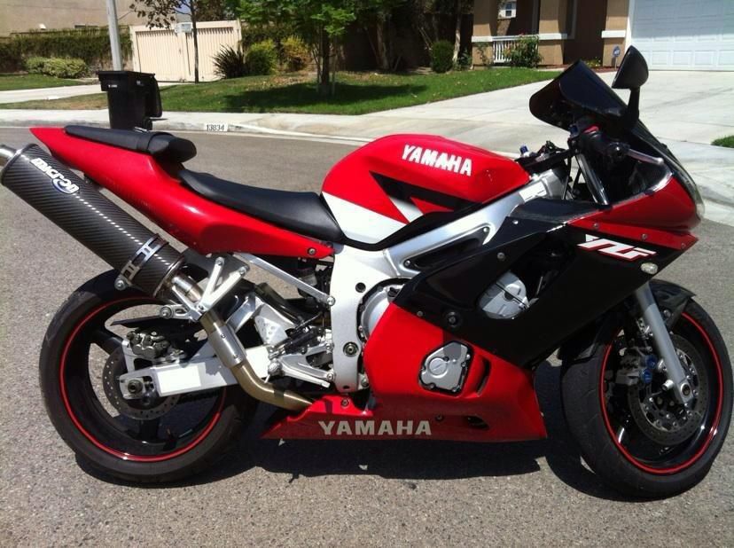 2001 Yamaha YZF-R6 #7